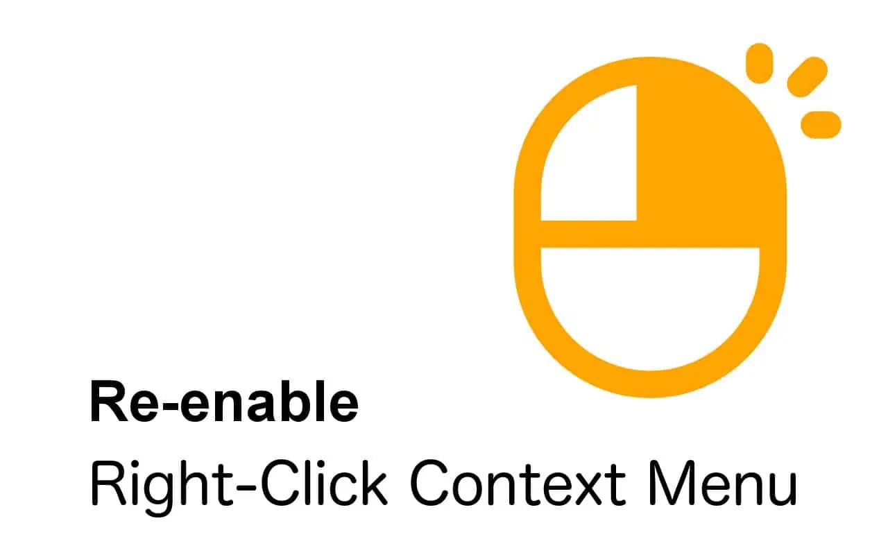 Allow Right Click - 右键复制解锁工具 允许右键单击