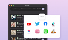 VDown – Mac上最好的免费在线视频下载软件