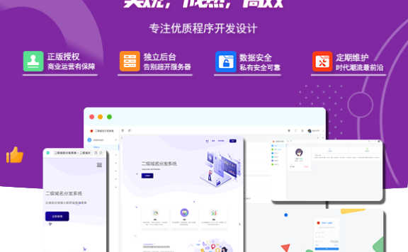 二级域名分发系统