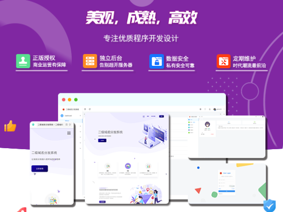 二级域名分发系统